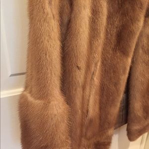 Vintage Mink Fur Crop Coat/Jacket size 4/6/8.